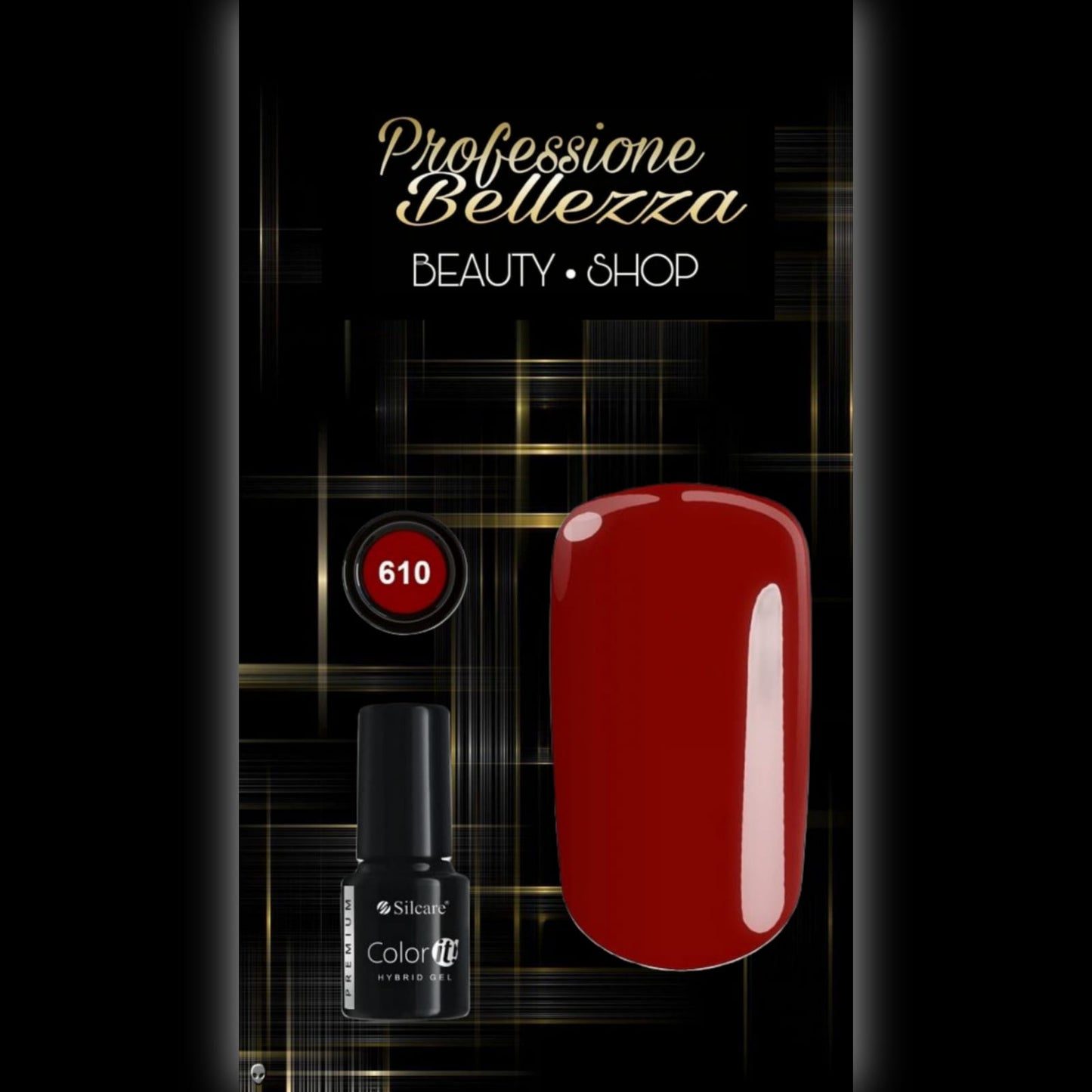 Silcare - Color it! Premium Gel Semipermanente n. 610
