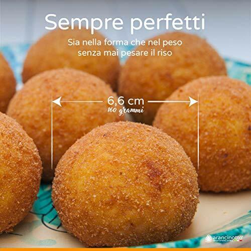 arancinotto slim - stampo per arancine rotonde di 160 grammi